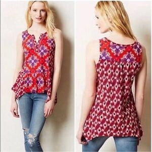 Anthropologie Galapa Split Tank